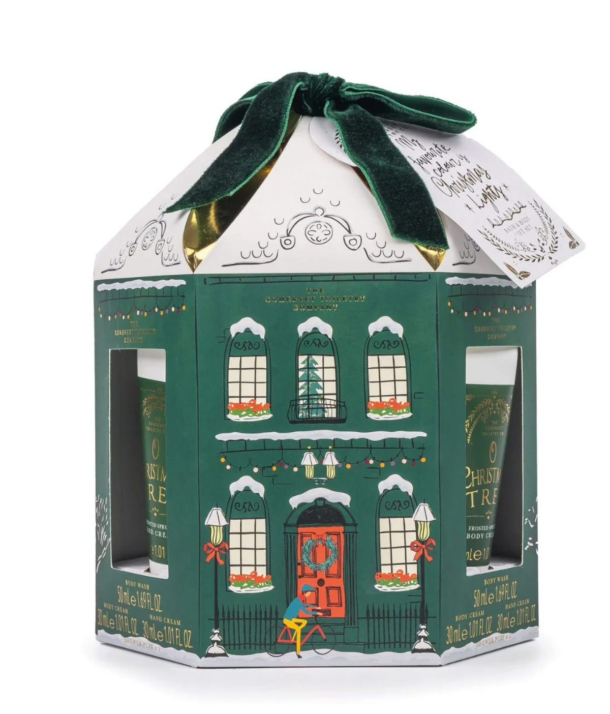 The Somerset Toiletry Co. Frosted Spruce Mini Festive Pamper Set