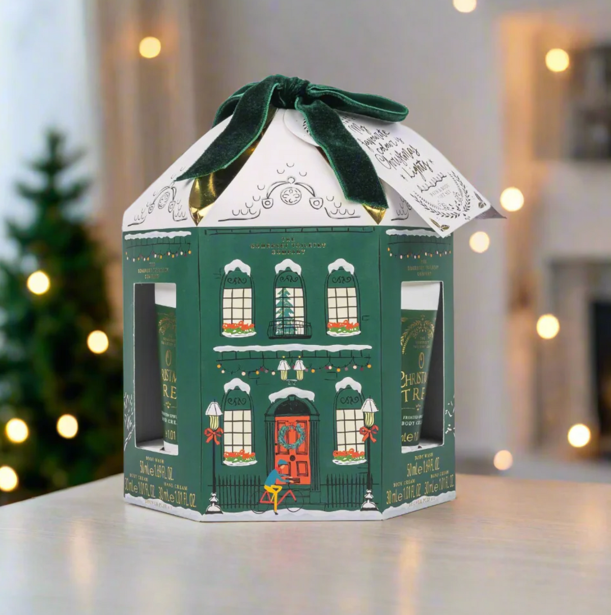 The Somerset Toiletry Co. Frosted Spruce Mini Festive Pamper Set
