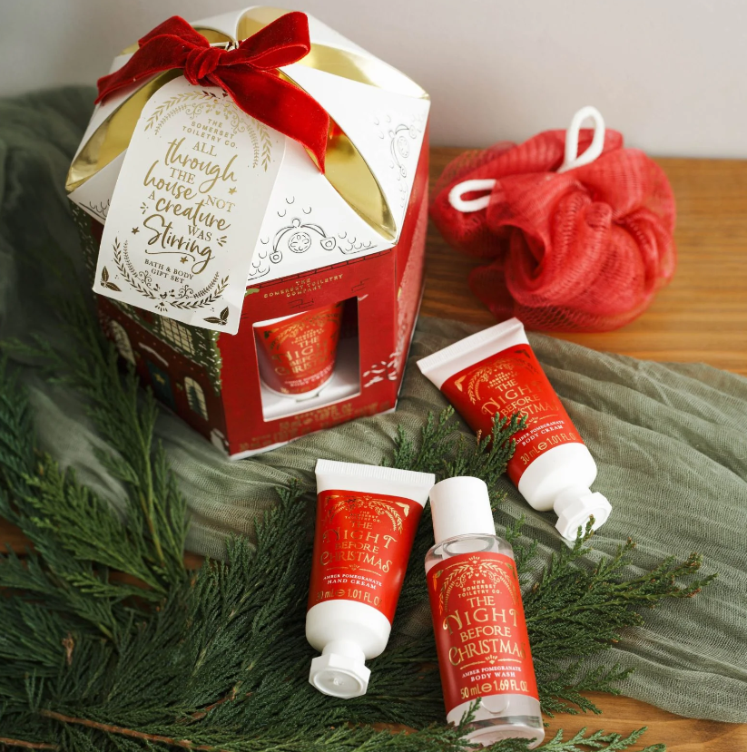 Amber Pomegranate Mini Festive Pamper Set