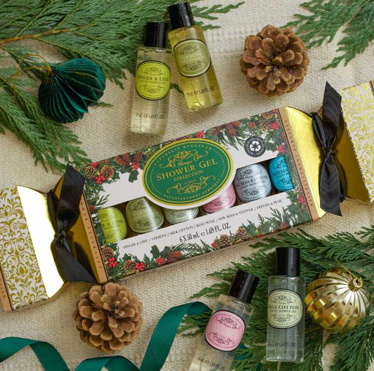 Naturally European Mini Shower Gel Cracker Collection