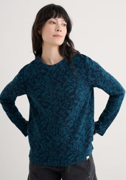 Gwennol Jacquard Jersey Top