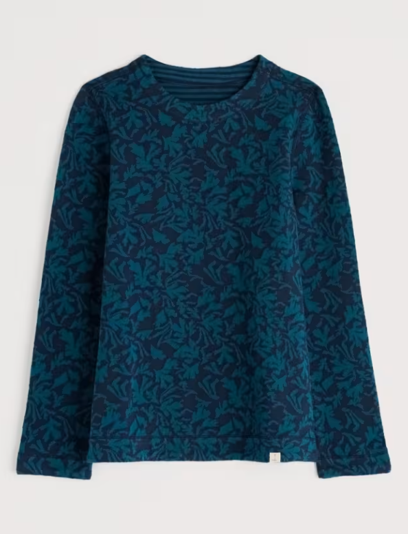 Gwennol Jacquard Jersey Top