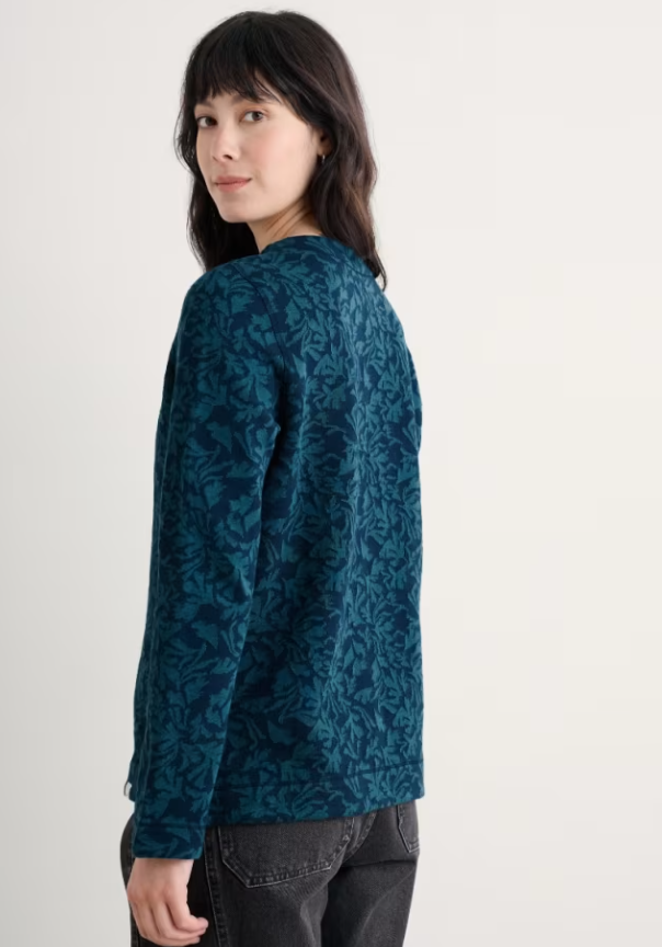Gwennol Jacquard Jersey Top