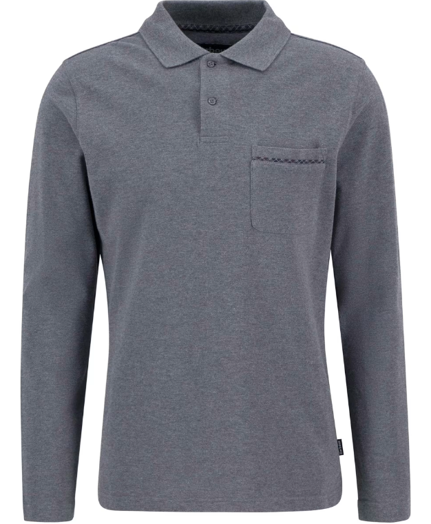 Furness Long Sleeved Tailored Polo Shirt