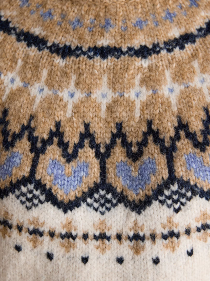Charlie Fair Isle Knitted Jumper