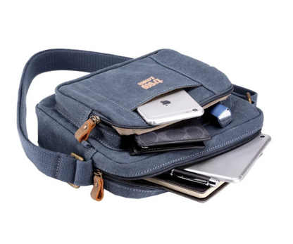 Classic Canvas Across Body Bag