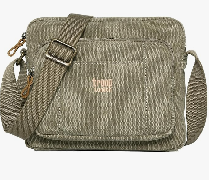 Classic Canvas Across Body Bag