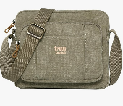 Classic Canvas Across Body Bag