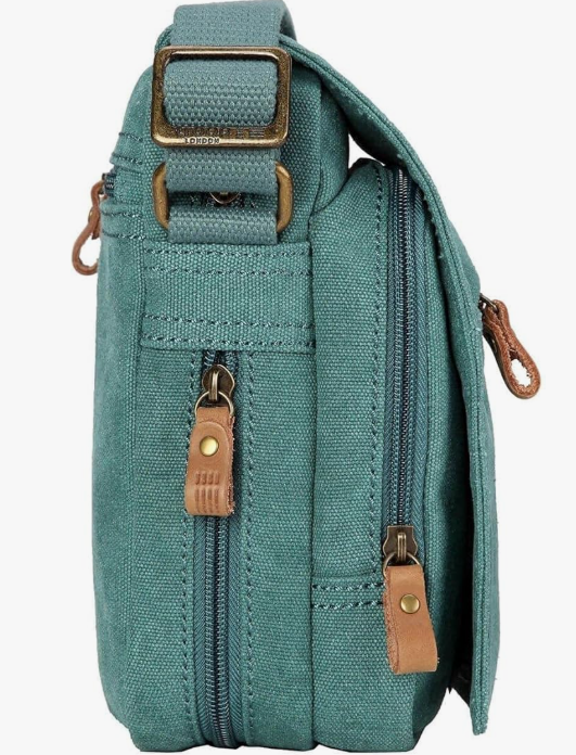 Classic Canvas Across Body Bag