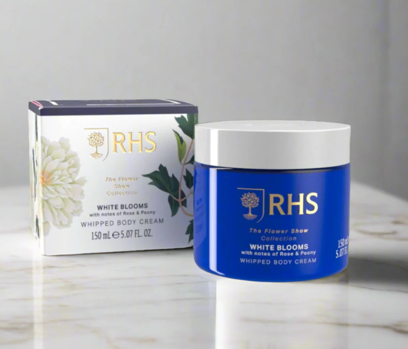RHS The Flower Show Collection Rose &  Peony Whipped Body Cream