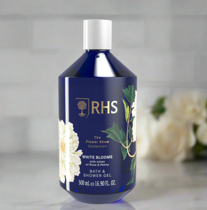 RHS The Flower Show Collection Rose & Peony Shower Gel