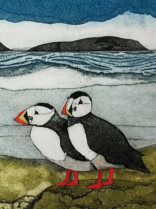 Wild Birds Pocket Notebook: Puffin