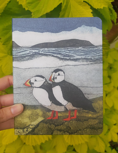 Wild Birds Pocket Notebook: Puffin