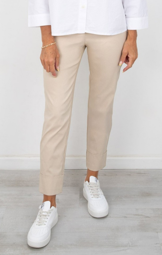 Bella 09 Ankle Grazer Trousers Sand