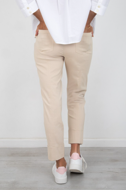 Bella 09 Ankle Grazer Trousers Sand
