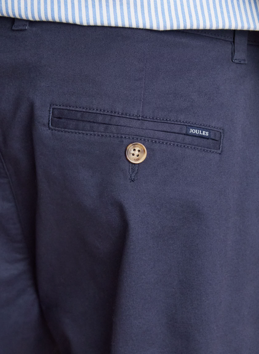 Joules Classic Fit Chino Trousers Navy