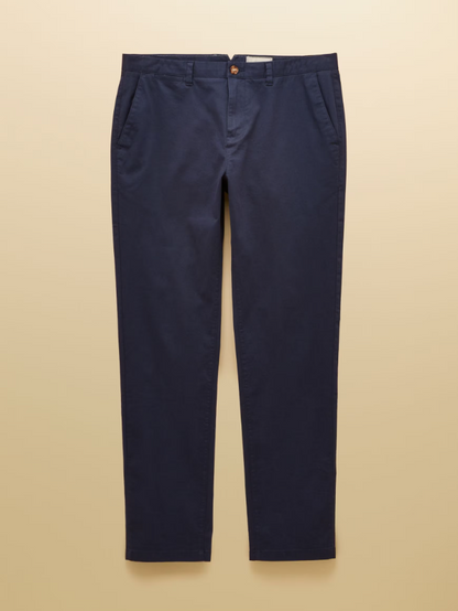 Classic Fit Navy Chino Trousers
