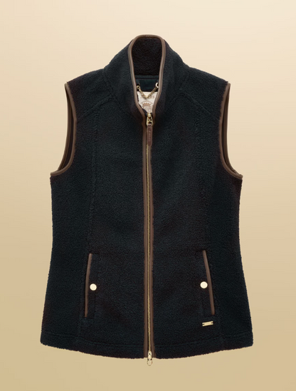 Joules Borg Heritage Fleece Gilet Navy