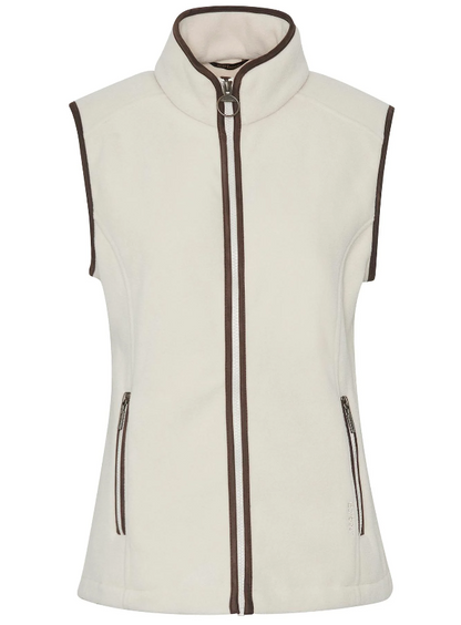 Barbour Country Colton Fleece Gilet Bright Pearl