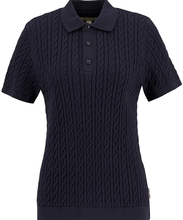 Hartland Knitted Polo Jumper