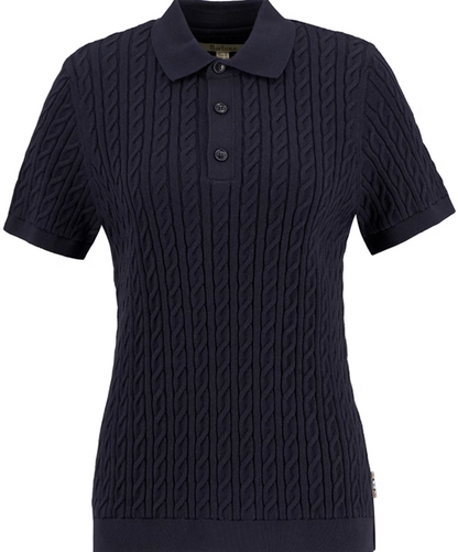 Hartland Knitted Polo Jumper