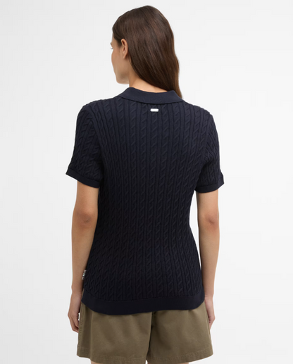 Hartland Knitted Polo Jumper