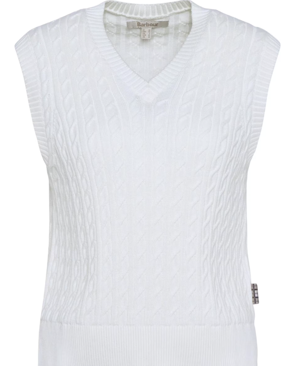 Hartland Sleeveless Knitted Jumper