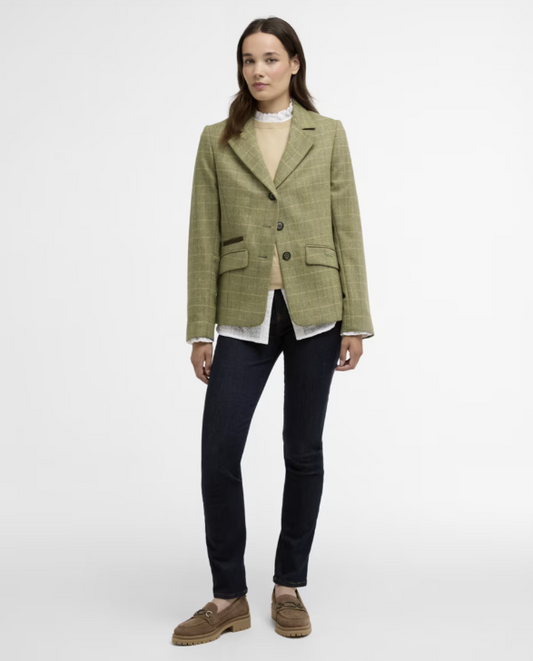 Barbour Lupin Tailored Jacket Olive