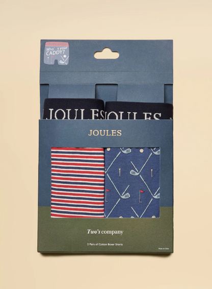Crown Joules Golf Themed Boxer Shorts - 2 Pack