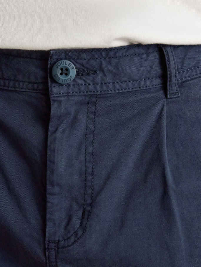 Joules Norfolk Relaxed Fit Chino Shorts Navy
