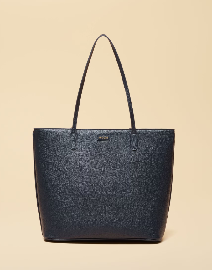 Jemima Navy Tote Bag