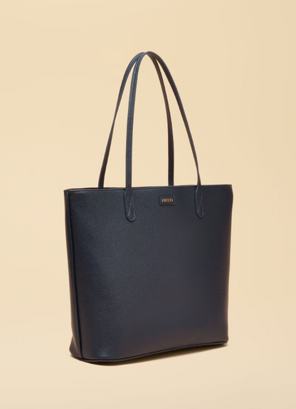 Jemima Navy Tote Bag