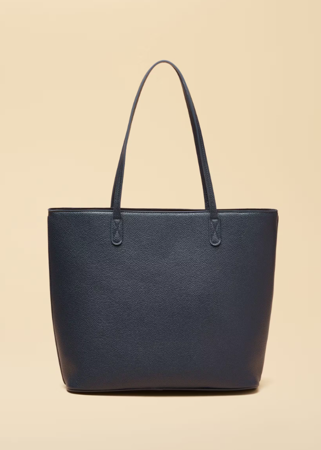 Jemima Navy Tote Bag