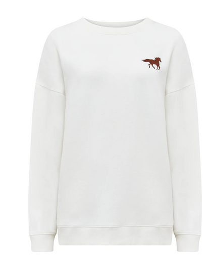 Sugarhill Brighton Eadie Sweatshirt White
