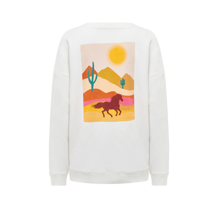Sugarhill Brighton Eadie Sweatshirt White
