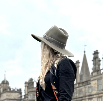 Barkworth Reeve Gunby Woollen Fedora Olive