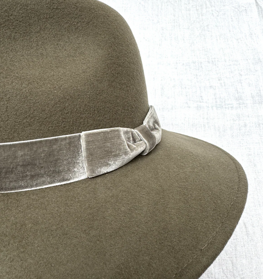 Barkworth Reeve Gunby Woollen Fedora Olive