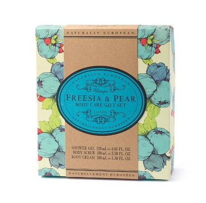 The Somerset Toiletry Co. Naturally European Freesia & Pear Body Care Set