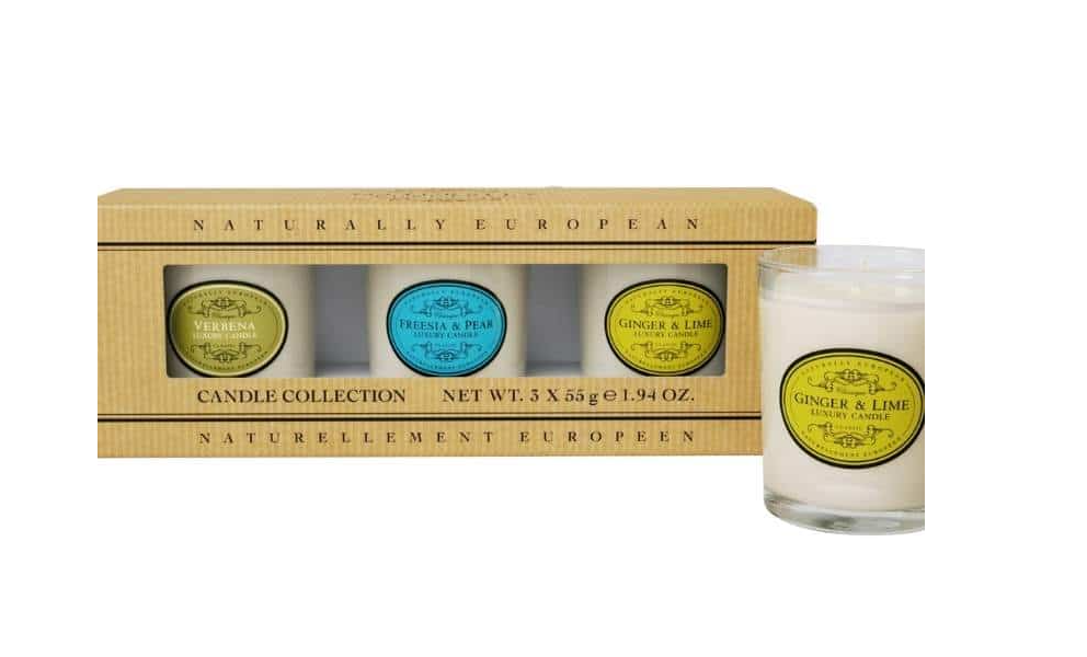 The Somerset Toiletry Co. Naturally European Mini Candle Set
