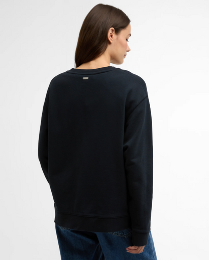Barbour Hartland Crew Sweatshirt Navy