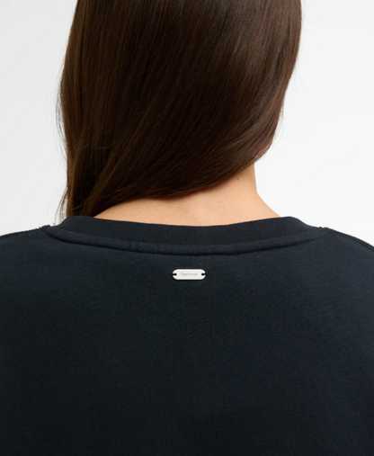 Barbour Hartland Crew Sweatshirt Navy