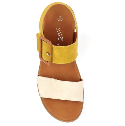 Lunar Shoes Gabby Sandal Lime