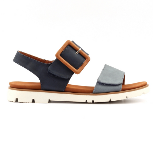 Gabby Navy Sandal