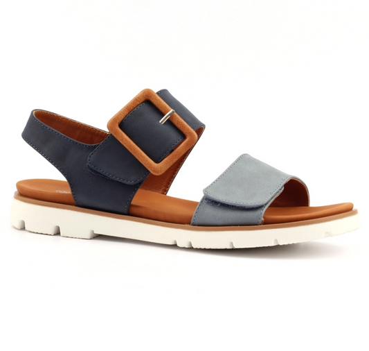 Gabby Navy Sandal