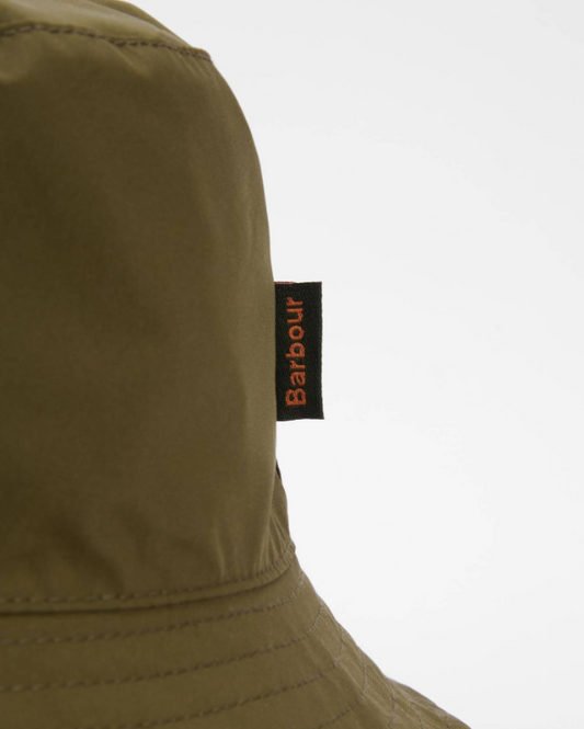 Barbour Hutton Reversible Bucket Hat Brown