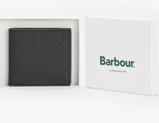 Grain Leather Billfold Wallet