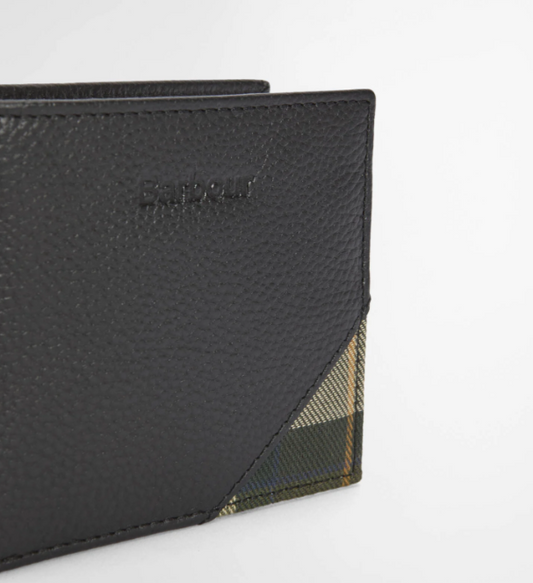 Barbour Tarbert Leather Wallet Brown