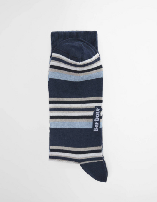 Barbour Summer Stripe 2 Pack Socks Multi Colour