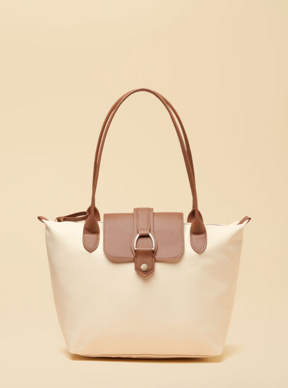 Edie Cream Shopper Bag