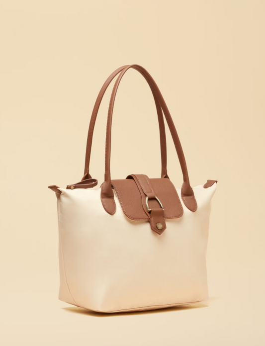Edie Cream Shopper Bag